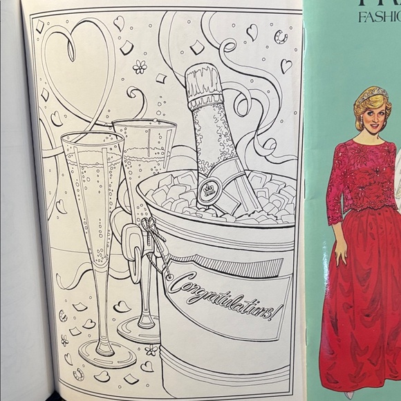 Royal Wedding Coloring and Paper Doll Books - Picture 3 of 16